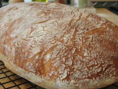 How to Make No-Knead Ciabatta Bread - Amazing Italian Bread