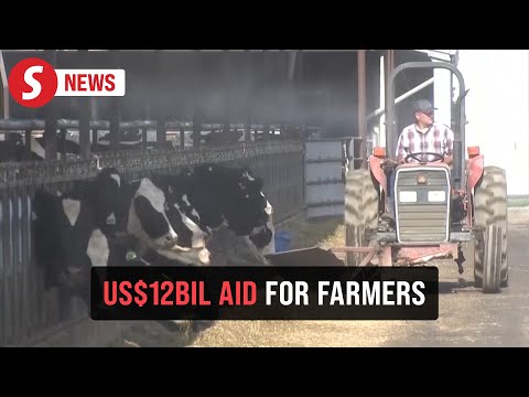 US government unveils US$12bil aid package for farmers hit by trade war