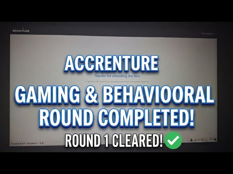 Accenture Behavioural and Gaming  round assessments  2026🎊🎊🚀🚀 #accenture #technology #games