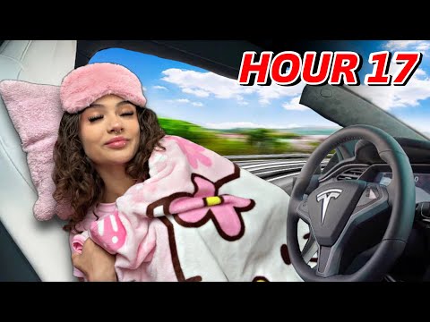 TESLA AUTOPILOT FOR 24 HOURS STRAIGHT…