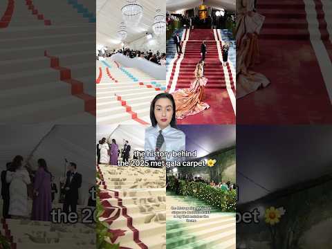 the hidden meaning of the 2025 met gala carpet