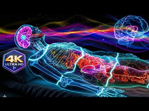 432Hz + 528Hz + 741Hz Deepest Healing Sleep: Whole Body Regeneration, Stress Relief | #35🎶