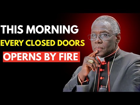 OPEN EVERY CLOSED DOOR BY FIRE | POWERFUL MORNING PRAYER FOR BREAKTHROUGH & DIVINE DIRECTION