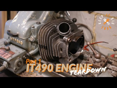 Yamaha IT490 Engine Teardown Part 1