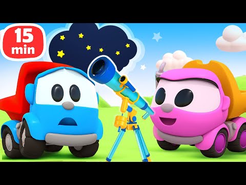 Грузовичок Лева: Звездные приключения и маяк на берегу! Мультики для детей про машинки