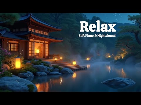 Calm Night Piano Music for Deep Sleep, Relaxation and Peaceful Rest