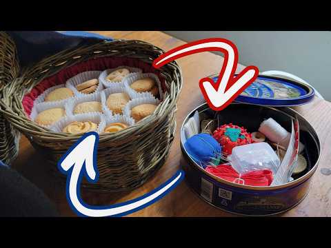 Making a Secret Sewing Basket ... to hide my cookies
