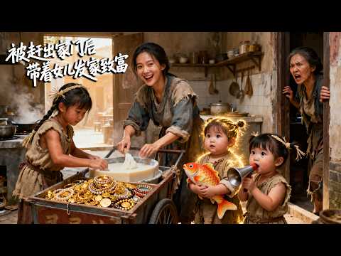穿越古代成了三個孩子的娘！開局被休後歸家，誰料三個萌寶突然爆異能！窮到吃土卻好運爆棚，帶領全家人發家致富!前夫悔到天天蹲門口盼複合！#短劇#萌寶#穿越#drama