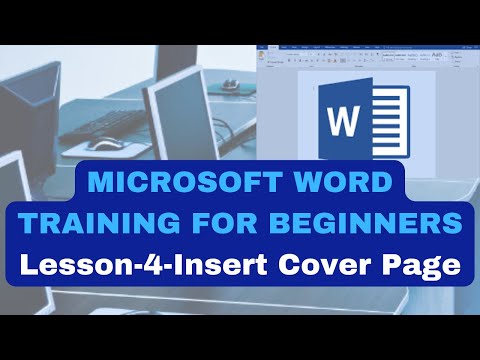 MICROSOFT WORD TRAINING FOR BEGINNERS | LESSON 4