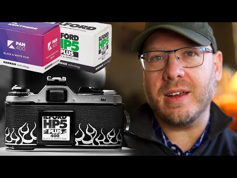 Kentmere 400 vs. HP5: DEEP DIVE film comparison!