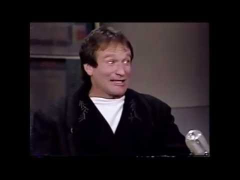 Robin Williams Letterman 1988