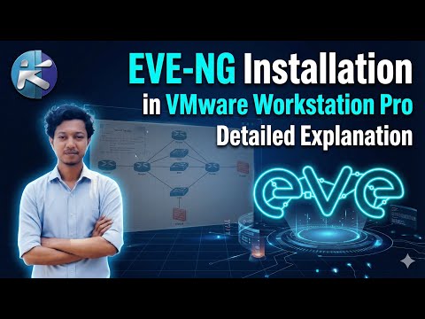 How to Install EVE-NG in VMware Workstation Pro | Complete Beginners Guide