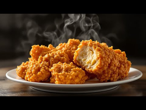 KFC Style Chicken! Homemade Crispy Chicken Recipe in 5 Minutes