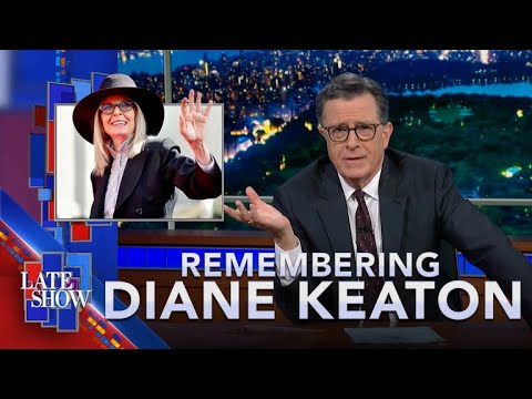 Diane Keaton's Charmingly Chaotic Interview On "The Colbert Report"