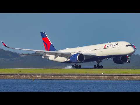 ✈️ 33 BIG PLANE TAKEOFFS & LANDINGS in 30 MINS | SYDNEY Airport Plane Spotting AUSTRALIA | SYD | 4K