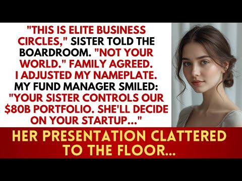 Sister Said 'You'll Never Reach This Level' - During Her Pitch To My Silent Investment Fund