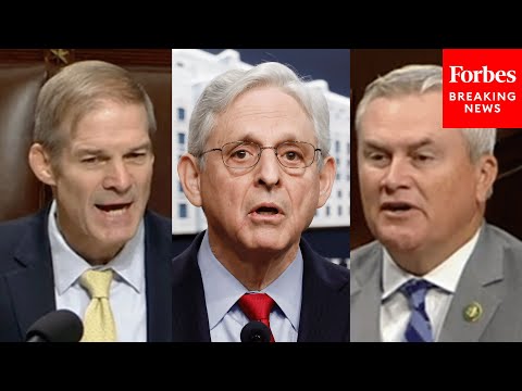 JUST IN: Republicans And Democrats Trade Blows Over GOP's Merrick Garland Contempt Resolution