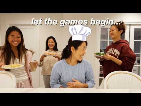 OUR MOM RANKS OUR COOKING…*we’re really competitive*