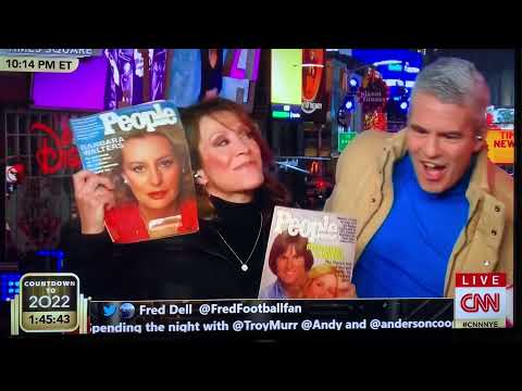CNN NYE 2021-2022 Cheri Oteri with Andy and Anderson