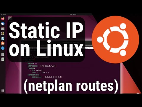 How to a Setup Static IP Address on Linux using Netplan with ROUTES
