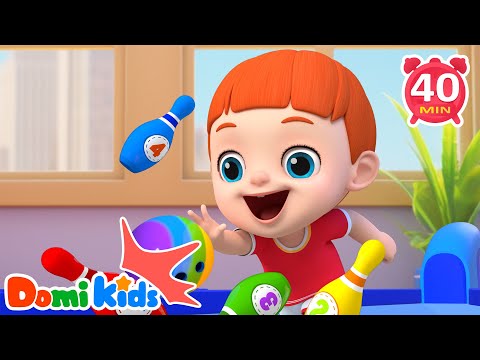 數字保齡球🎳🔢｜寶寶數字認知｜幼兒數字遊戲｜寶寶趣味數學｜寶寶動手遊戲｜幼兒早教｜寶貝多米