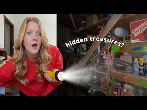 Looking Through an Old Abandoned Basement