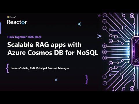 Scalable RAG apps with Azure Cosmos DB for NoSQL