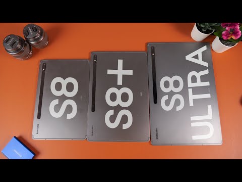 Samsung Galaxy Tab S8 vs Tab S8+ vs Tab S8 Ultra! 揀邊部好??
