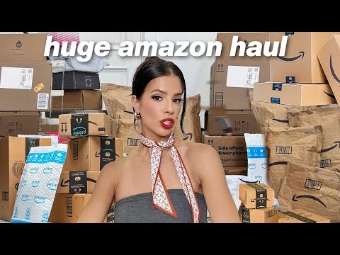 *HUGE* Amazon/ PR unboxing (Jewelry, Clothing, Makeup & MORE!)