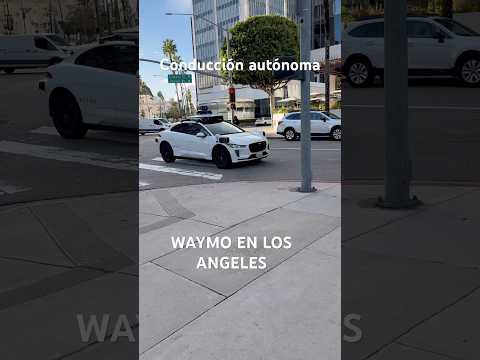 Sin conductor en Beverly Hills 🤯 #Waymo #Robotaxi #Autonomo #prometeotec