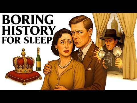 👑💞 The Affair of King Edward VIII & Wallis Simpson — The Crown Abdicated for Love📜😴History for Sleep
