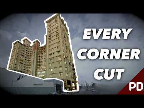 Poorly Built Tower Block Falls Over With Hundreds Inside During Earthquake | Plainly Difficult