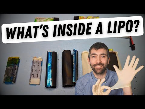 What makes a great Drone Battery?: Let's cut some open and find out!