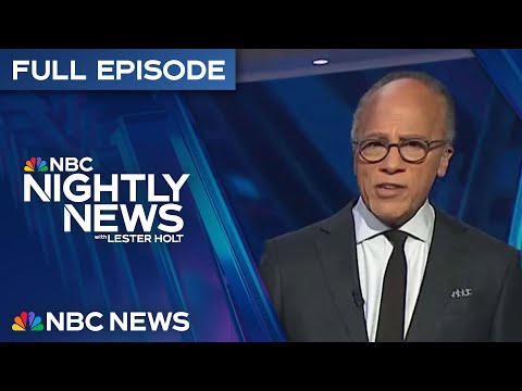 NBC Nightly News Full Episode - Jan. 17