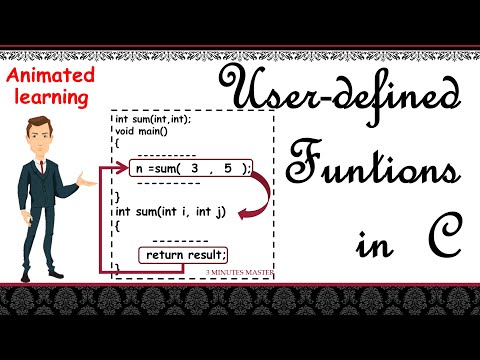 User defined functions ||prototype, call, declaration, return type ||3 minutes master|| Neverquit