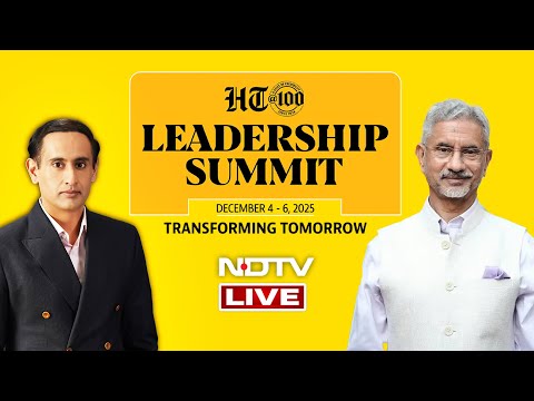 S Jaishankar LIVE | HT Leadership Summit LIVE | S Jaishankar Speaks At HT Leadership Summit 2025