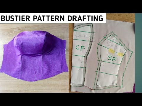 HOW TO MAKE A BUSTIER BLOUSE THAT STANDS|| Beginners tutorial. 
