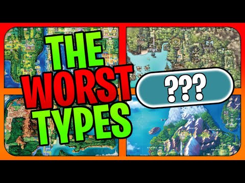 The Worst Types in Every Pokemon Region (Kanto - Sinnoh)
