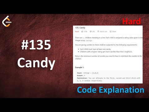 Candy | Live Coding with Explanation | Leetcode -135