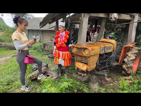 Restarting the abandoned L1501 tractor for 20 years, can the girl restore it?