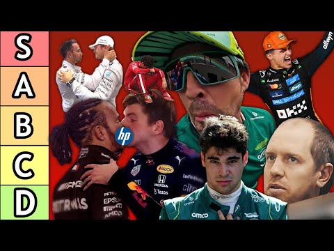 Ranking The Last Decade Of F1
