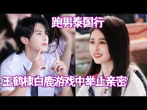 #白鹿 #王鹤棣 在#奔跑吧 泰国十指紧扣？！是兄弟还是炒作新剧#以爱为营