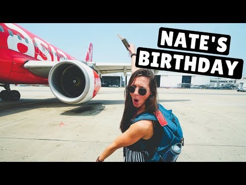 THAILAND to MYANMAR on Air Aisa | Nate's Birthday & Shwedagon Pagoda
