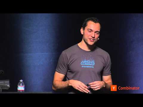 Nate Blecharczyk at Startup School 2013