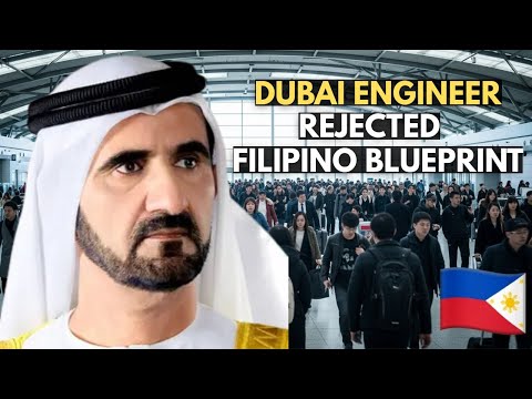 Dubai Engineer Rejected Filipino 🇵🇭 Blueprint – What Happened Next Shocked the Construction World 🌍