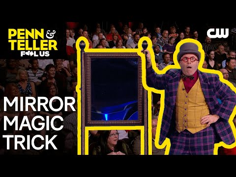 Magician Fools Penn & Teller with Mirror Magic Trick | Penn & Teller: Fool Us | The CW