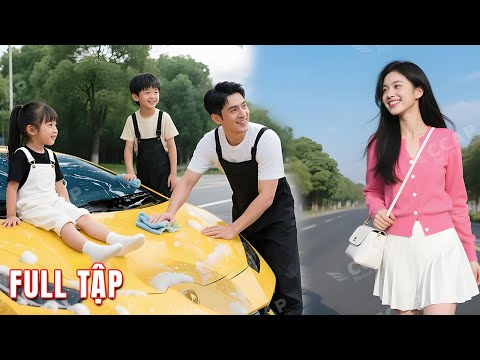 Tỷ phú "giả" làm thợ rửa xe nghèo, thử lòng cô vợ do 2 đứa con chọn và cái kết