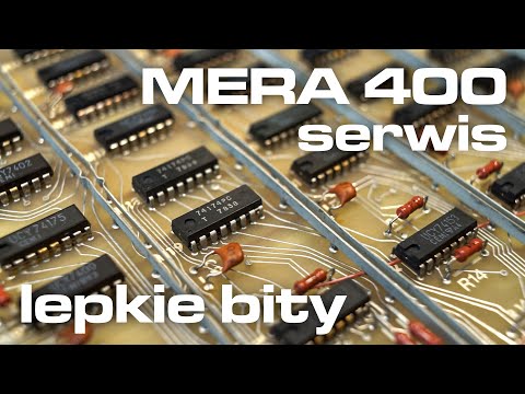 MERA-400 serwis: "lepkie" bity pakietu P-R