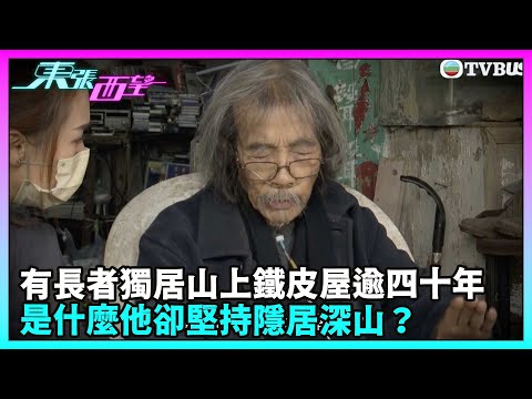 東張西望|有長者獨居荃灣山上鐵皮屋逾四十年,縱沒自來水,不少人提議遷居山下,他卻堅持隱居深山?|TVBUSA|民生