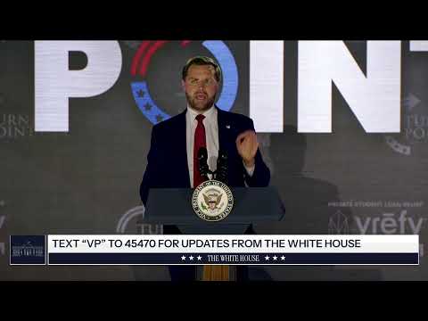 Vice President JD Vance Delivers Remarks at a Turning Point USA Tour Event